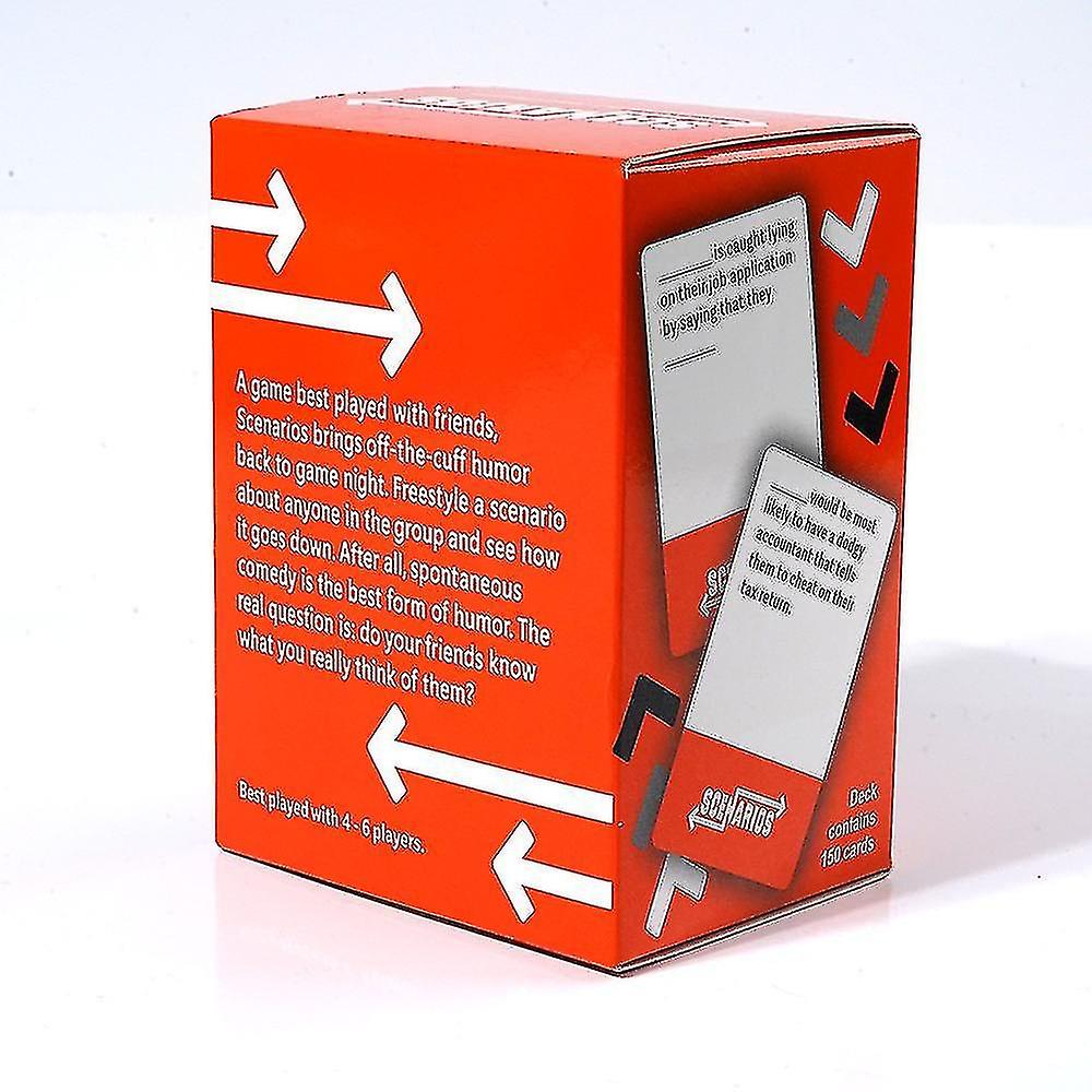 Scenarios: Picture Your Friends In Absurd Situations - Fun Card Game Board Games For Adults