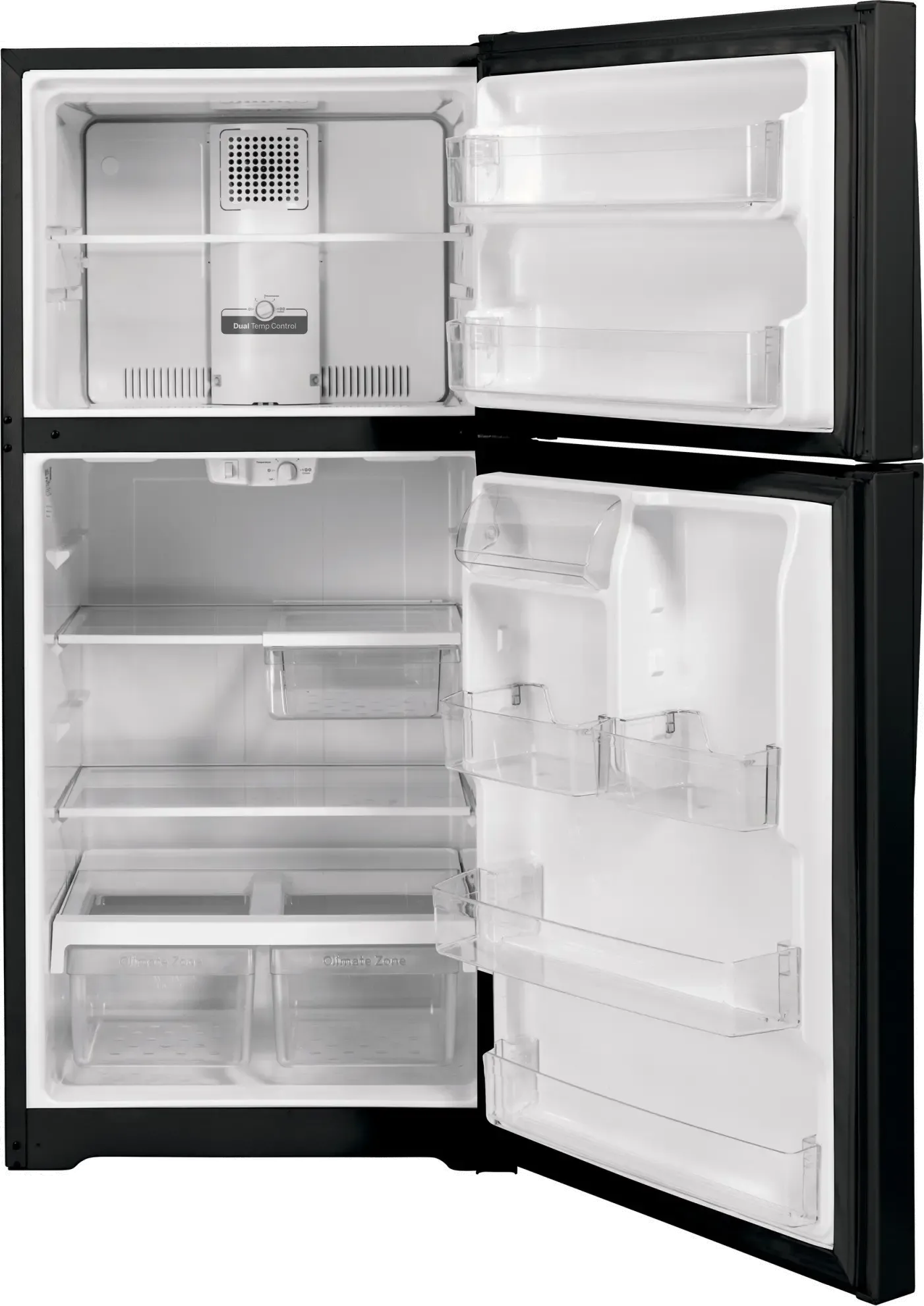 GE Top Freezer Refrigerator GTS22KGNRBB