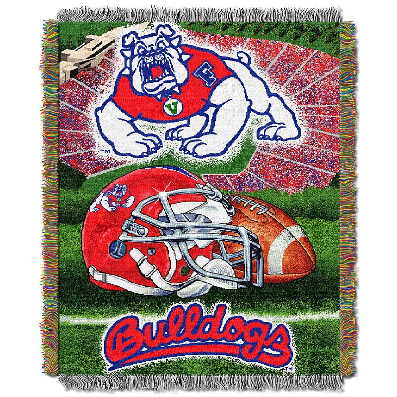 Fresno State Bulldogs Tapestry Throw by Northwest