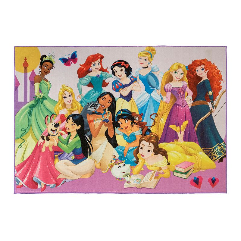 Disney's Princess Party Rug - 4'6'' x 6'6''