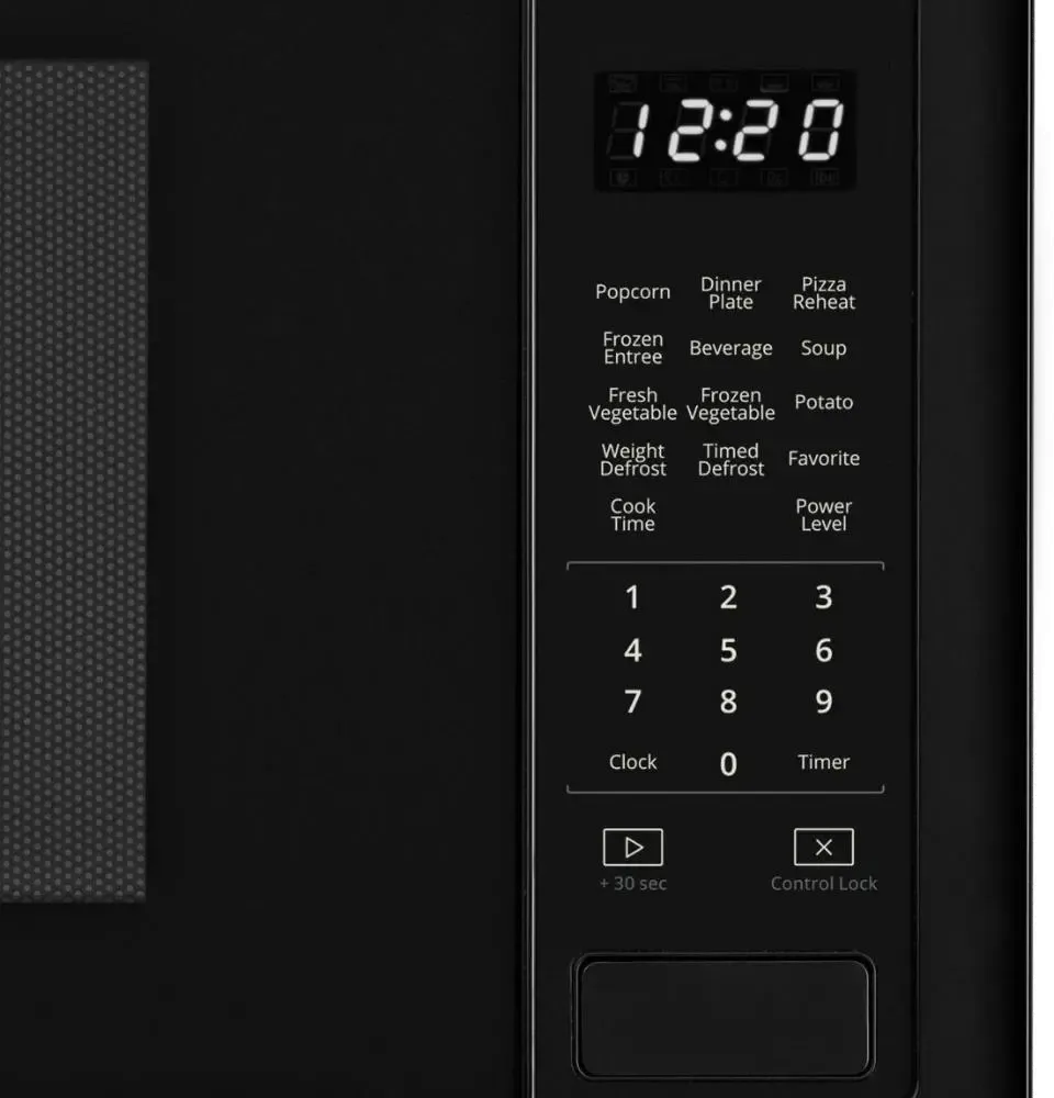 Whirlpool Countertop Microwave - 1.6 cu. ft. Black