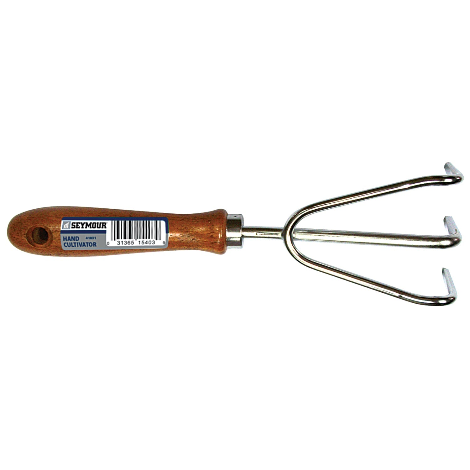 Seymour WP-5403 Hand Cultivator With Wooden Handle