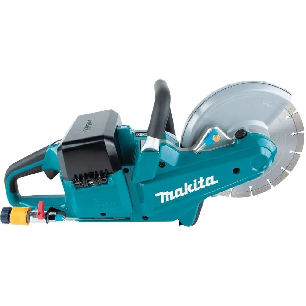 Makita 18V X2 (36V) LXT Lithium‑Ion Brushless Cordless 9 in. Power Cutter Kit, with AFT, Electric Brake, 4 Batteries (5.0 Ah) XEC01PT1