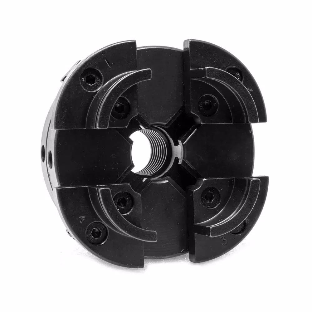 WEN 4 in. 4-Jaw Self-Centering Lathe Chuck Set with 1 in. x 8TPI Thread and#8211; XDC Depot