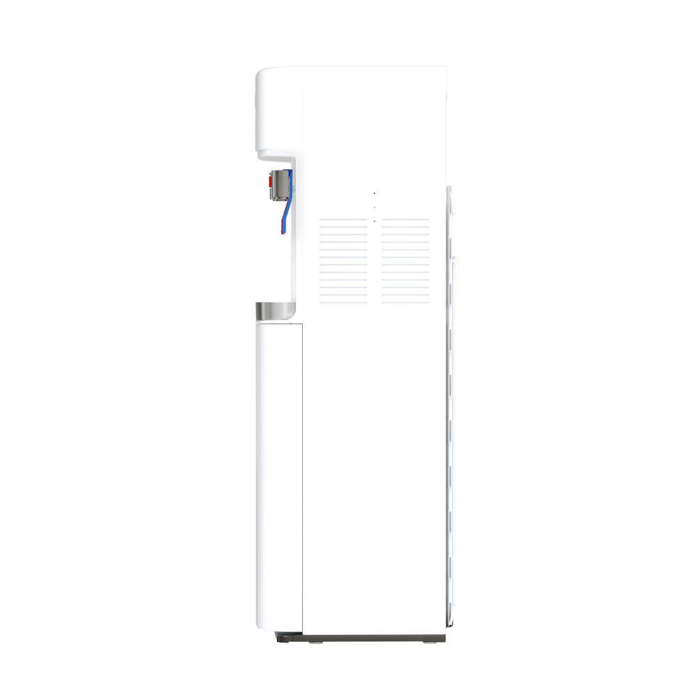 Brio CLBL320WSC 300 Series Hot and Cold Water Self Cleaning Ozone Bottom Loading Water Cooler Water Dispenser in White