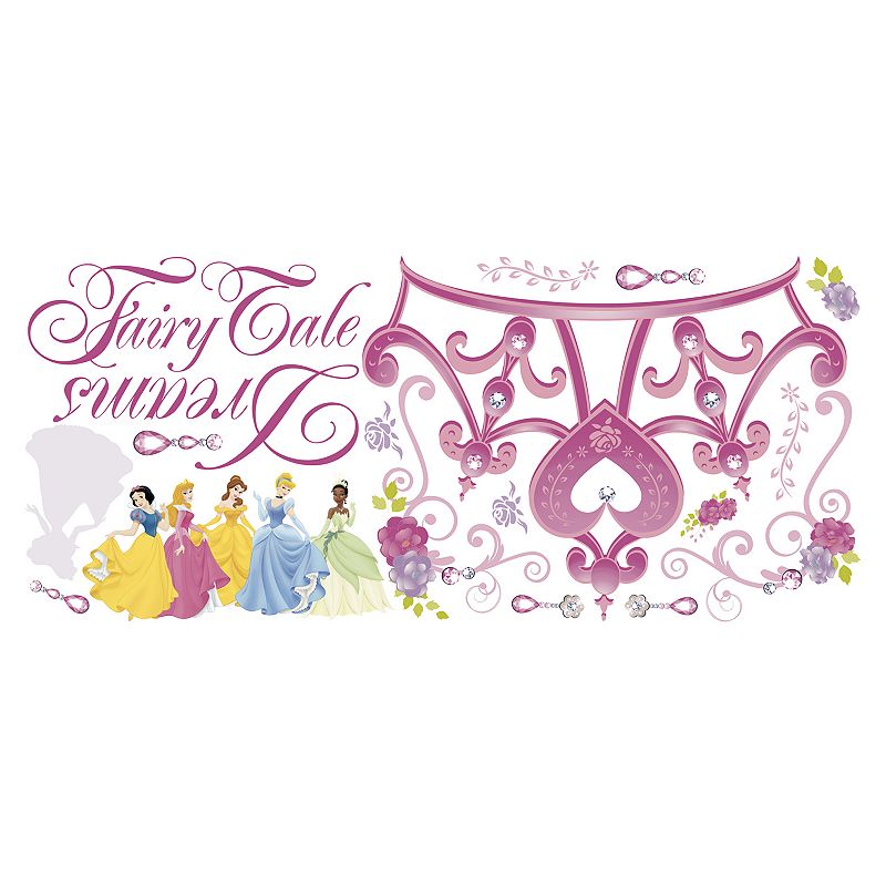 Disney Princess Crown Peel and Stick Wall Stickers
