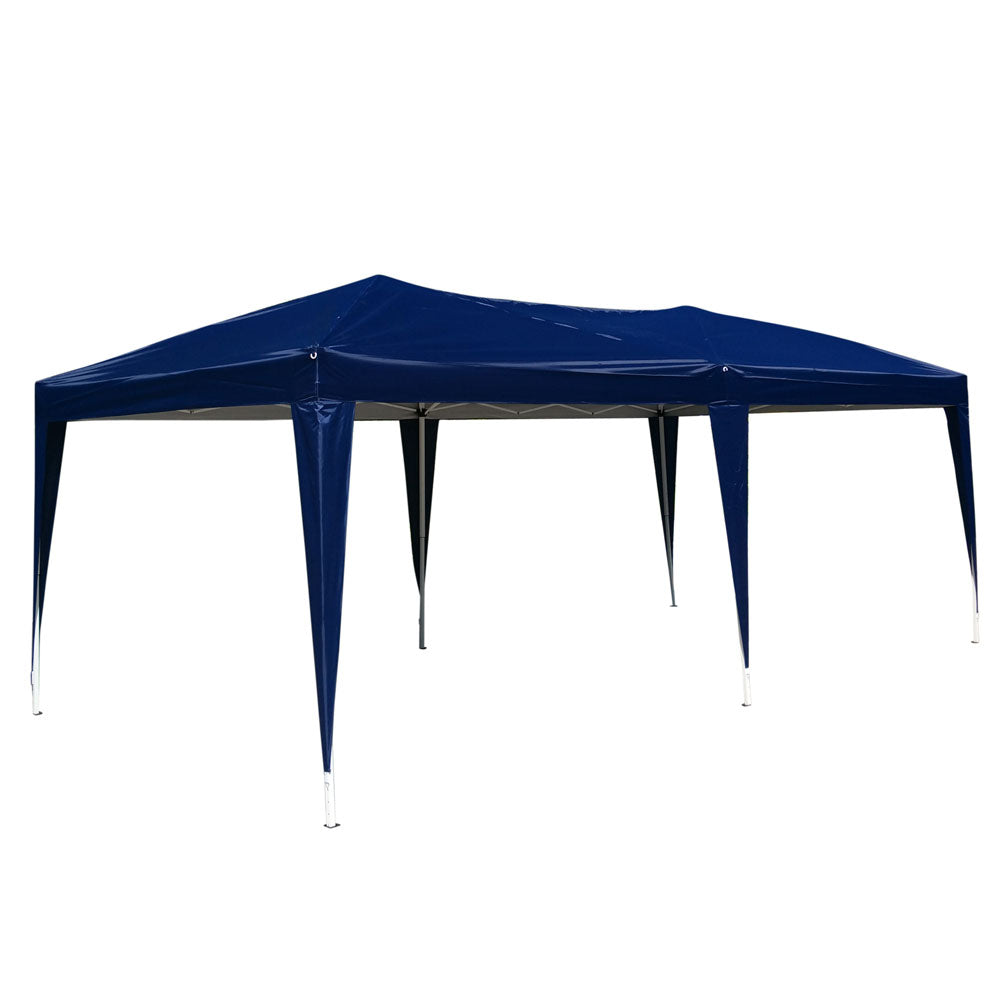 Zimtown 10'x20' Ez Pop up Folding Gazebo Backyard Canopy  Blue