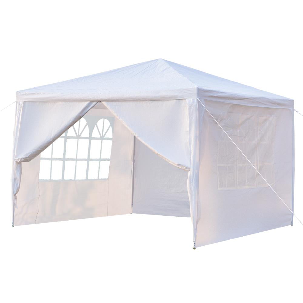 Zimtown 10' x 10' Canopy Party Tent Practical Outdoor Tent for Parties-4 Sidewalls