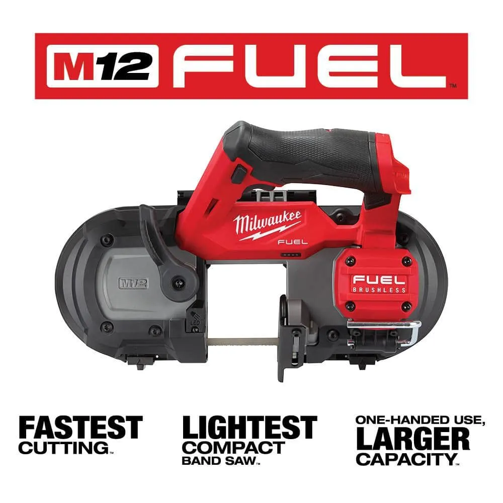 Milwaukee M12 FUEL 12V Lithium-Ion Cordless Compact Band Saw (Tool-Only) 2529-20