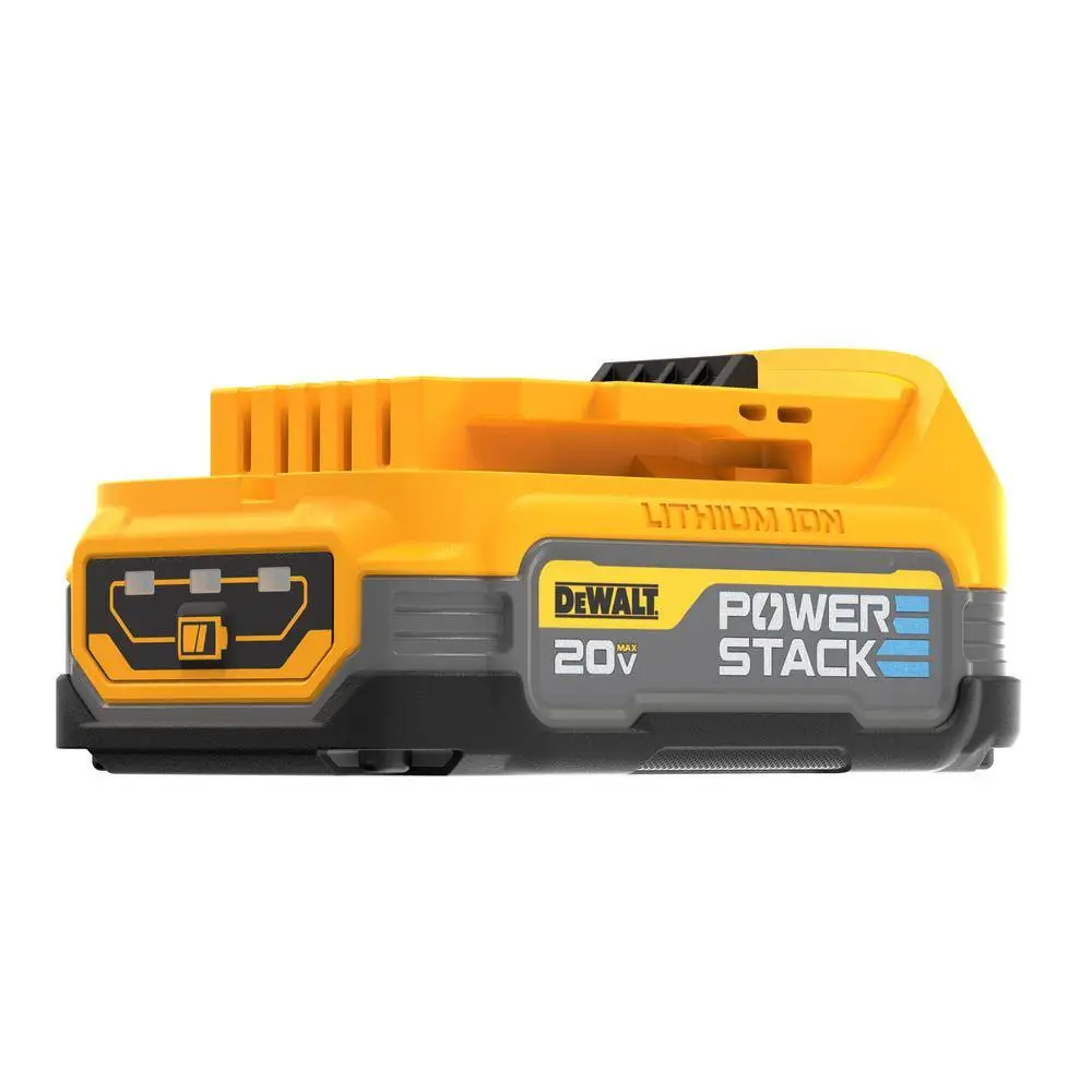 DEWALT ATOMIC 20V MAX Brushless Cordless Compact 12 in. DrillDriver and 20V POWERSTACK Compact Battery Kit DCD708BWP034C