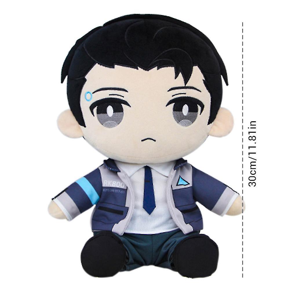 Detroit Become Human DBH Connor Stuffed Pillow Doll Cushion Toy Gift