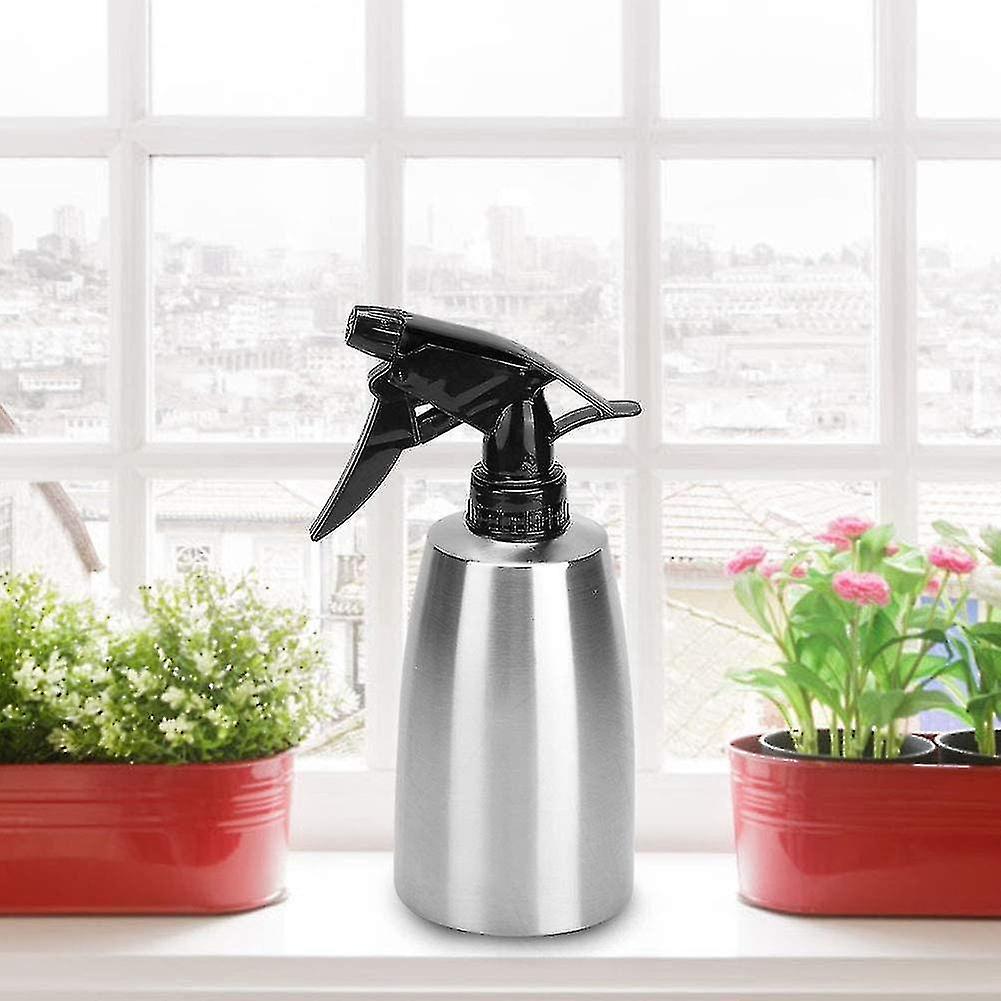 400ml Household Multifunctional Stainless Steel Water Sprayer Portable Spray Bottle Seasoning Jar Ki