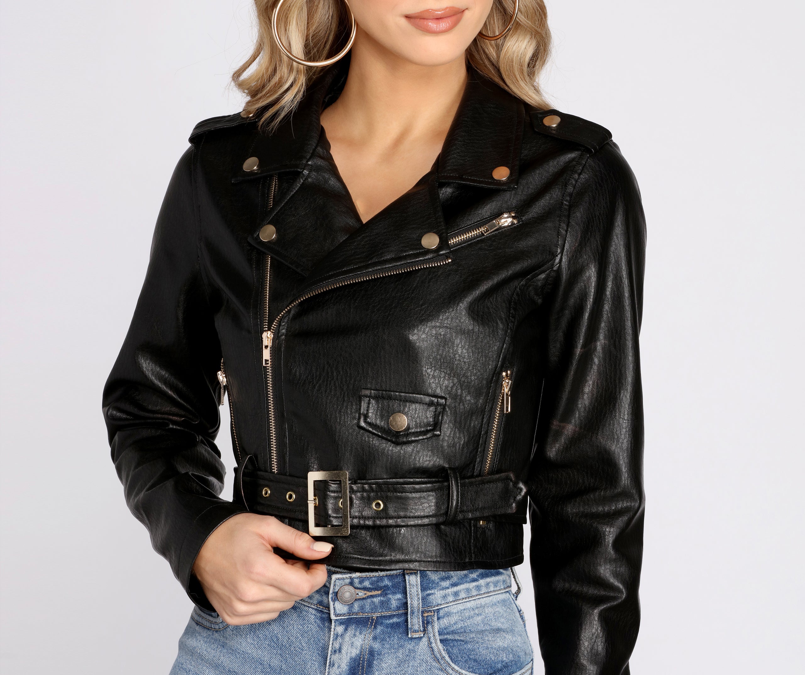 All The Deets Moto Jacket