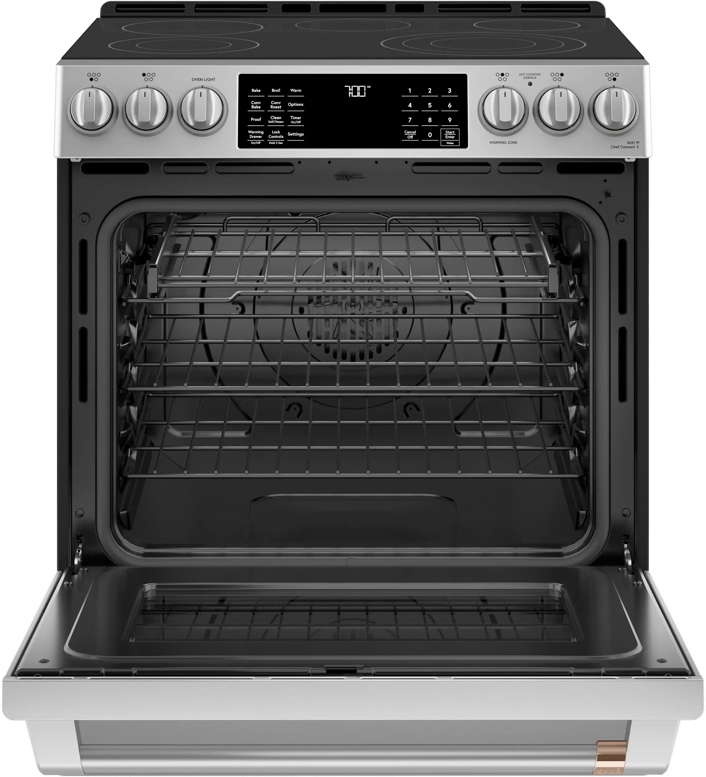 Cafe Slide In Electric Range CES700P2MS1