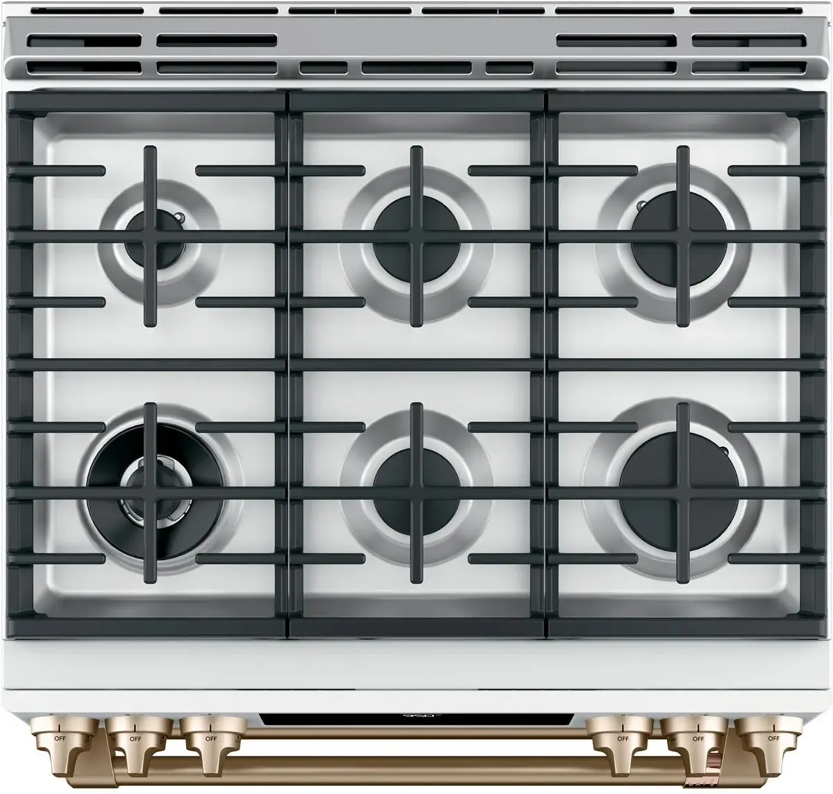 Cafe Double Oven Dual Fuel Range C2S950P4MW2