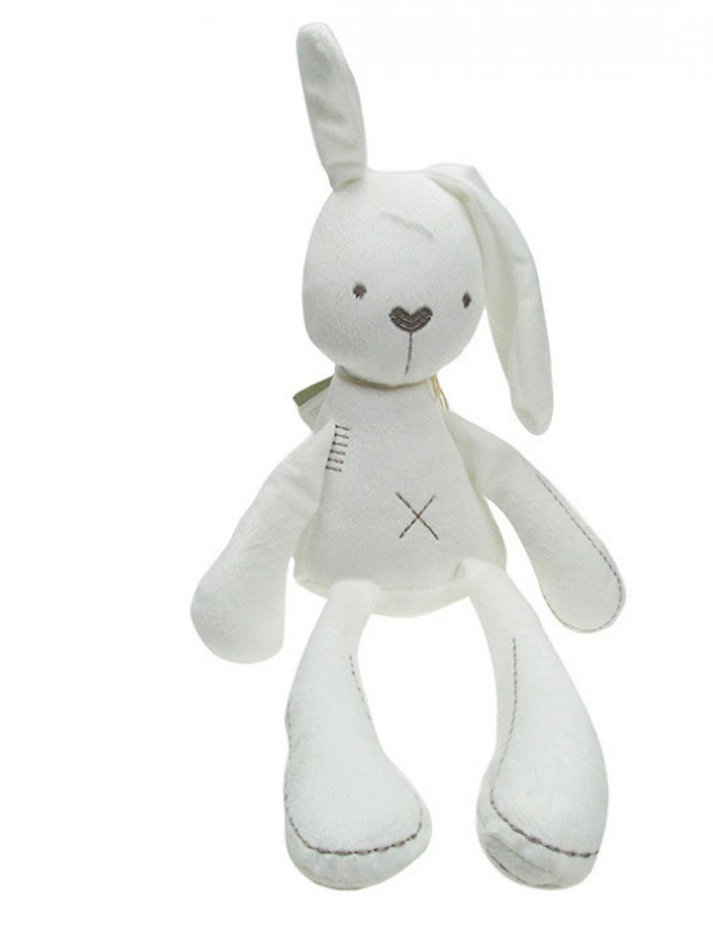 Soft Snuggle Bunny Plush Childs First Bubby Doll Cotton And Natural Color