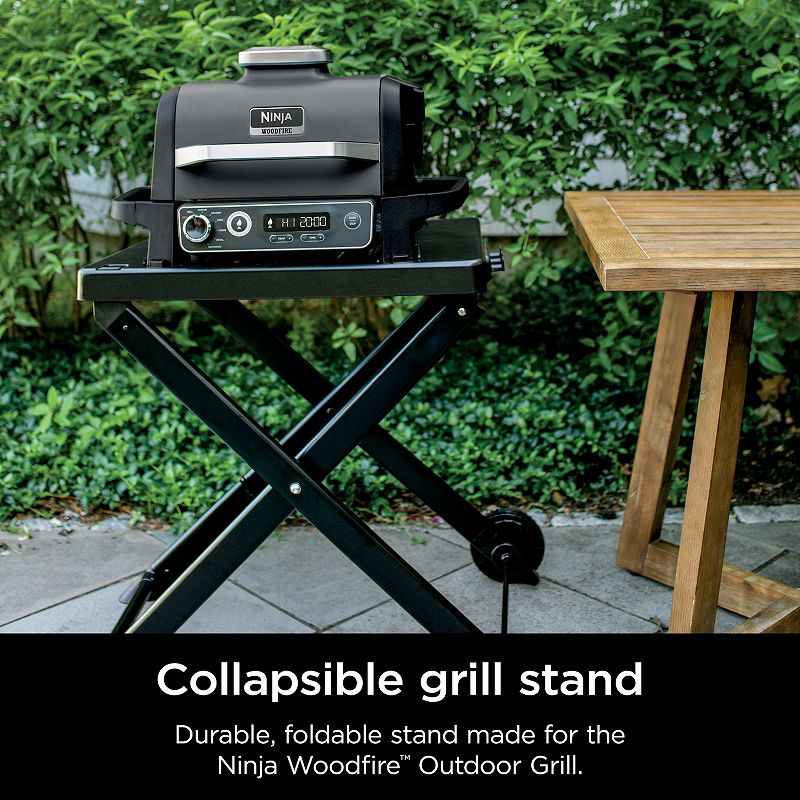 💝(LAST DAY CLEARANCE SALE 70% OFF)Ninja Woodfire Collapsible Outdoor Grill Stand for Ninja Woodfire   Grills