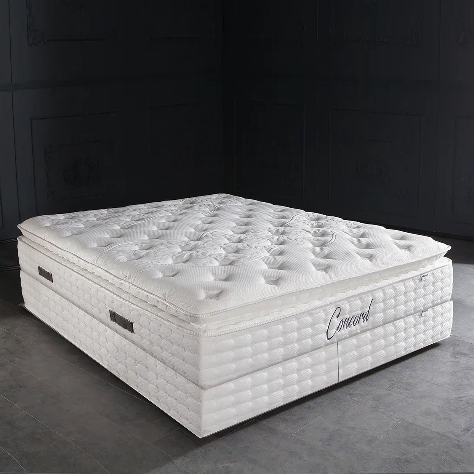 Hotel Style King Size Concord Bed Base With Storage  Conbase180