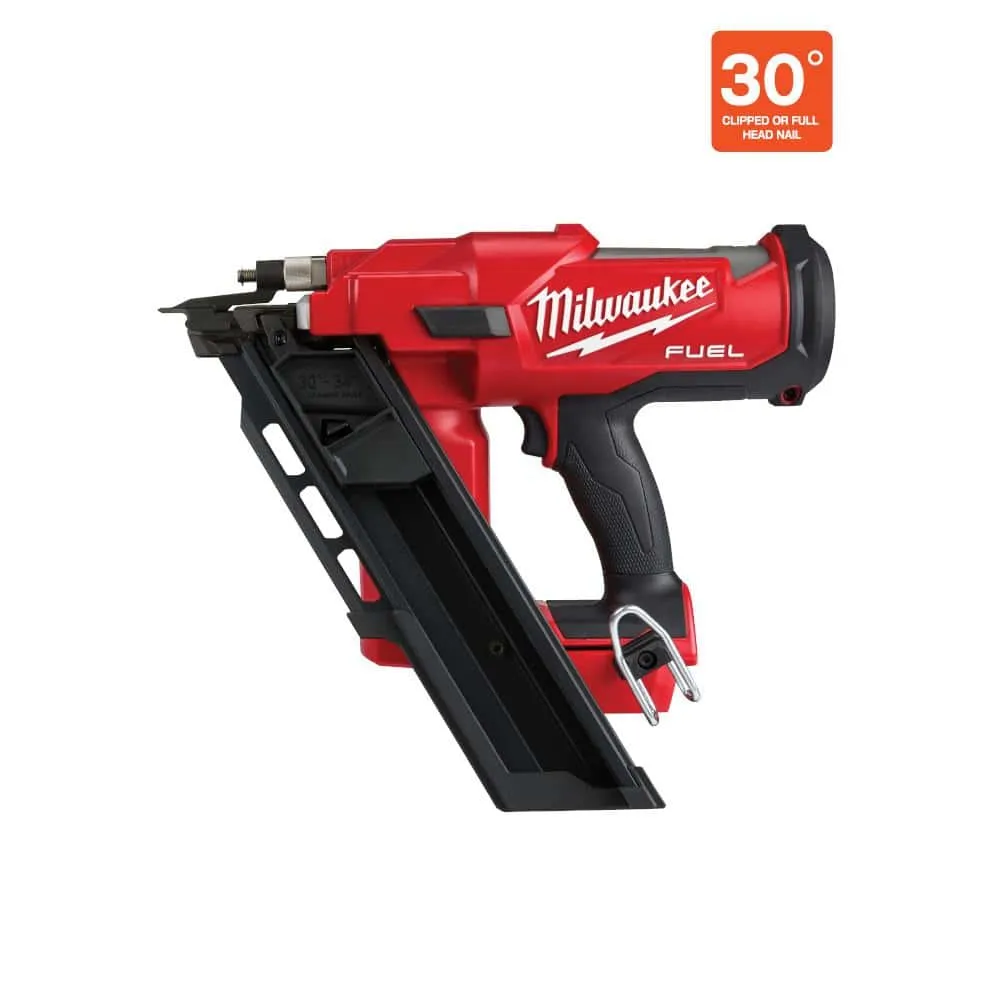 Milwaukee M18 FUEL 3-1/2 in. 18-Volt 30-Degree Lithium-Ion Brushless Cordless Framing Nailer (Tool-Only) 2745-20