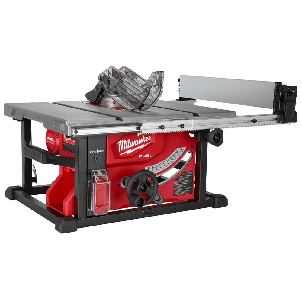 Milwaukee M18 FUEL ONE-KEY 18-Volt Lithium-Ion Brushless Cordless 8-1/4 in. Table Saw Kit with (1) 12.0Ah Battery and Stand 2736-21HD-48-08-0561