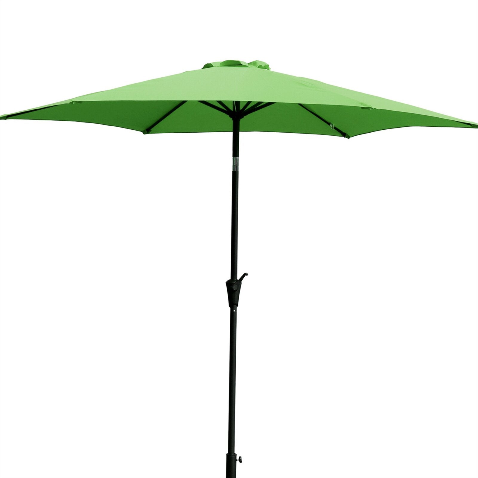 BAOERRS 9 ft Patio Umbrella Outdoor Market Umbrellas Table Umbrellas Best for Deck, Balcony, Garden, Lawn & Pool with Carry Bag, Green