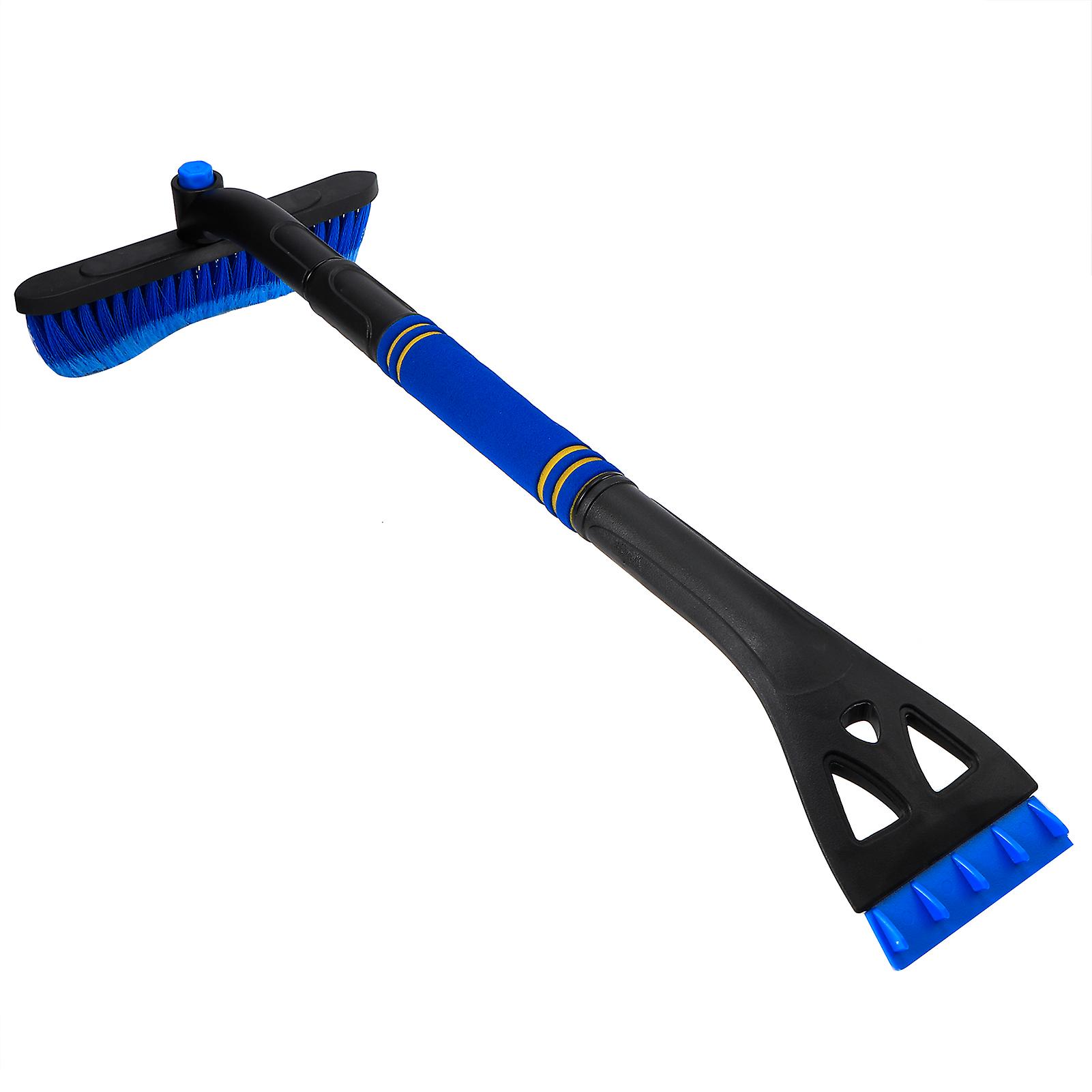 3?in?1 Multifunction Extendable Car Vehicle Ice Scraper Snow Brush Shovel Removal Cleaning ToolsBlue