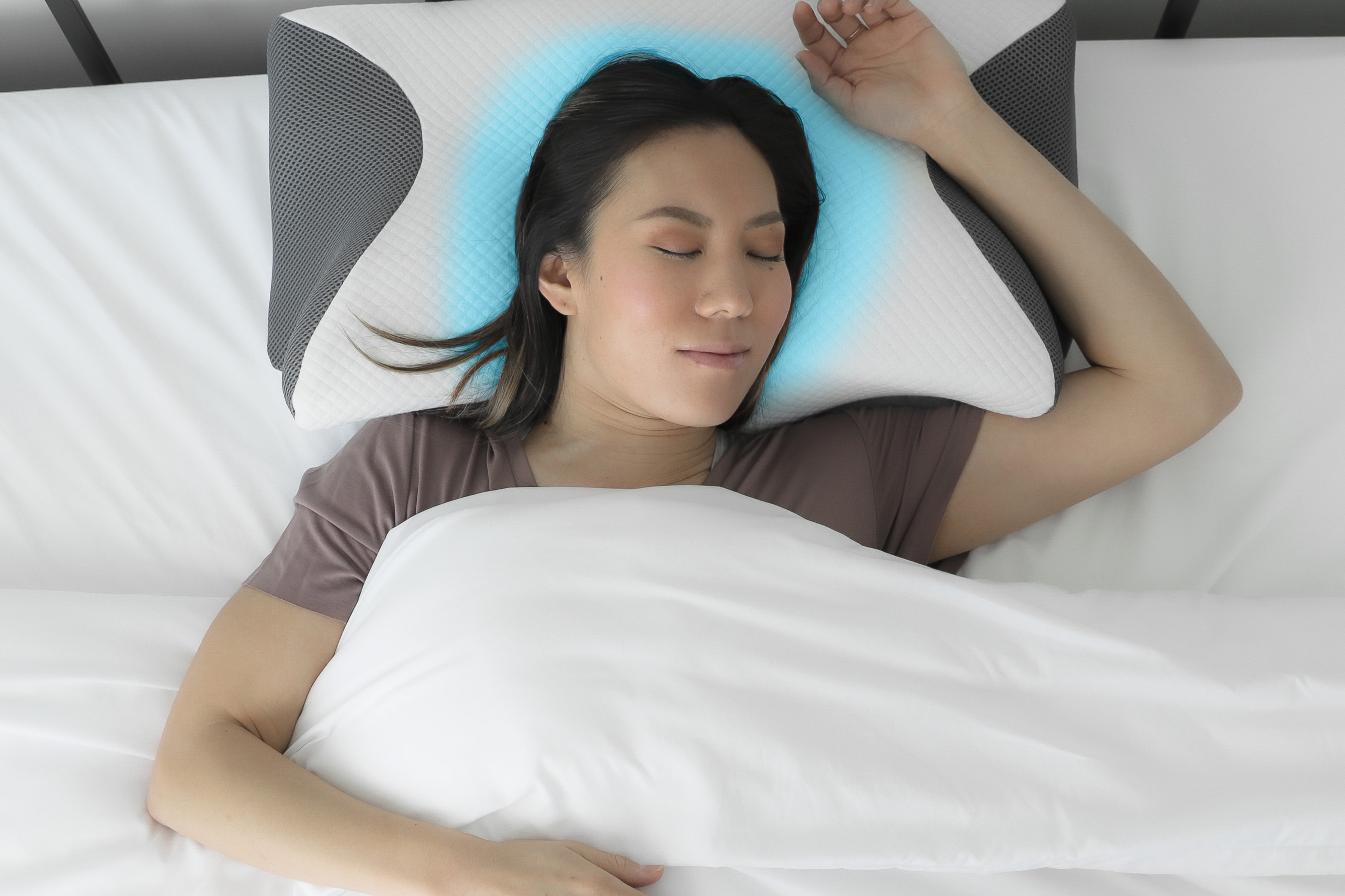 Dr. Pillow SNOREX Cervical Anti-snoring shape Standard / Queen size Memory Foam Pillow