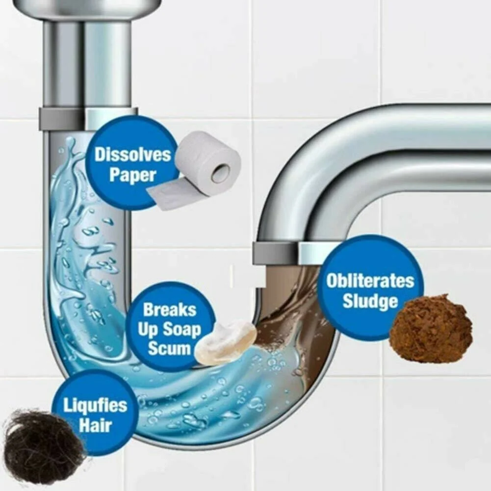 🔥BIG SALE - 48% OFF🔥Eco-friendly Sink and Drain Pipe Dredging Powder