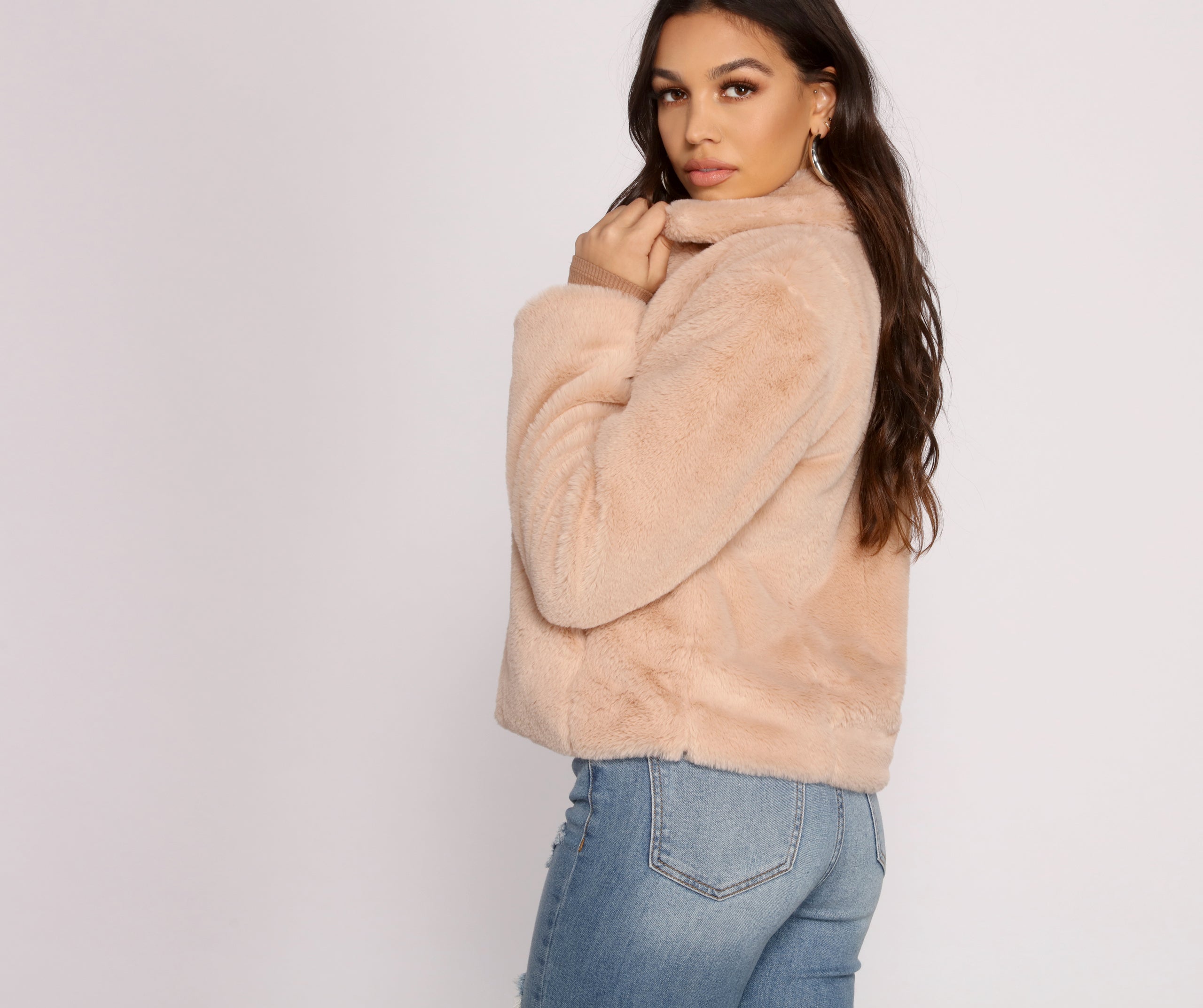 Cuddle Weather Faux Fur Jacket