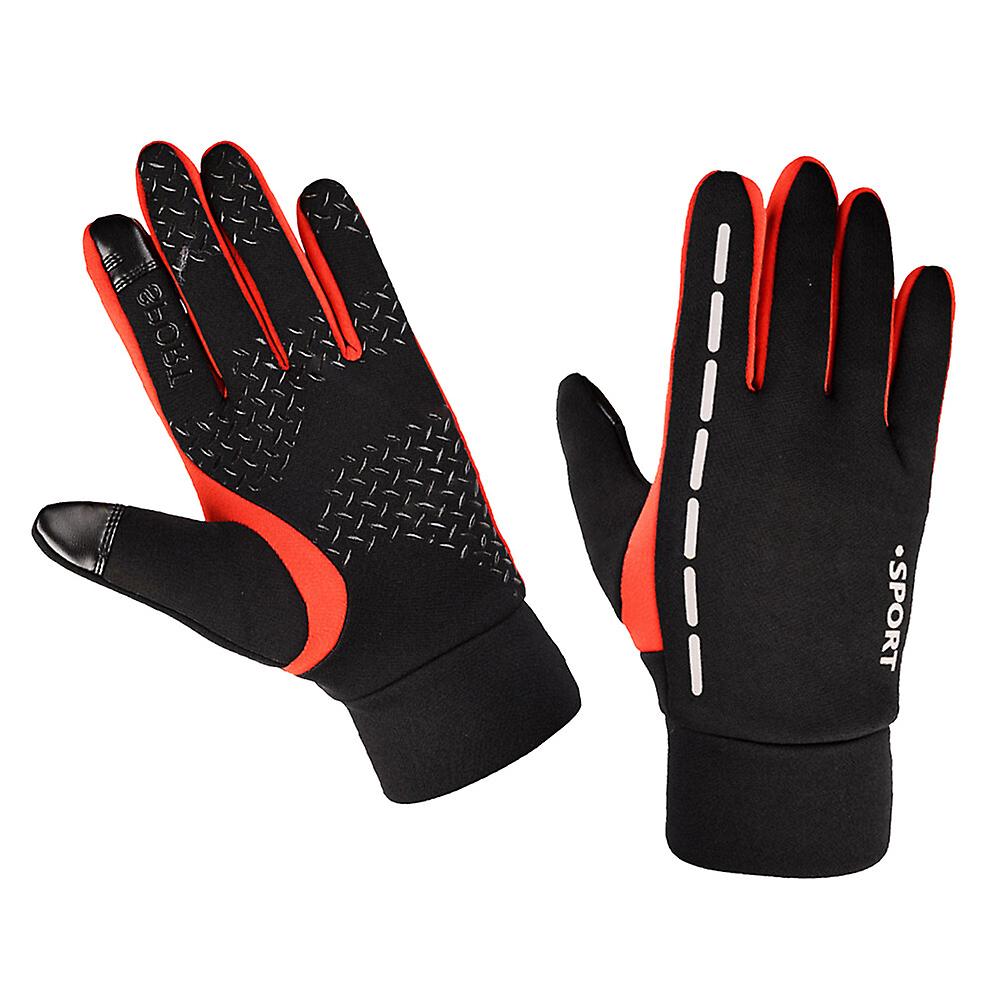 1 Pair Waterproof Warm Anti-slip Windproof Breathable Gloves Screen Touch Gloves For Hiking Camping Cycling Skiing