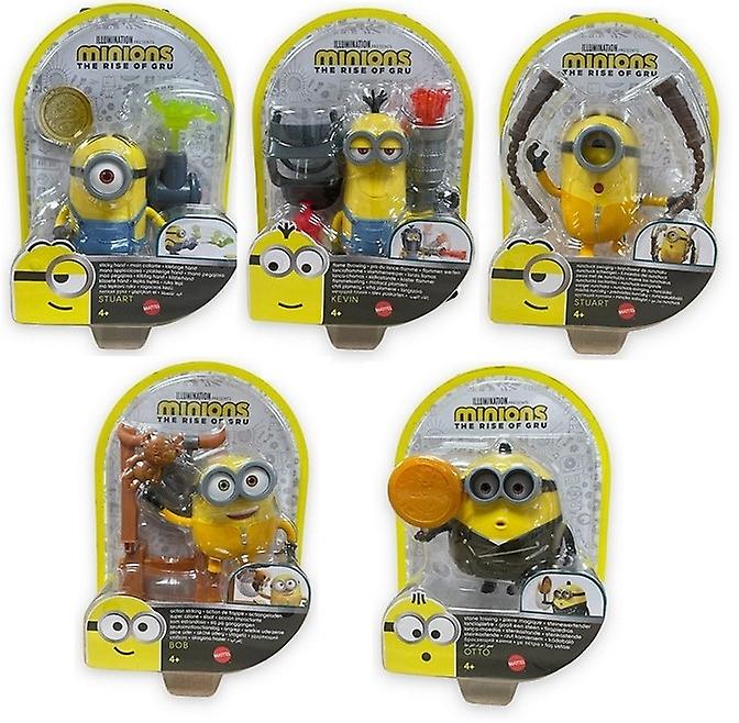 5-Pack Minions The Rise of Gru Action Figures 10cm
