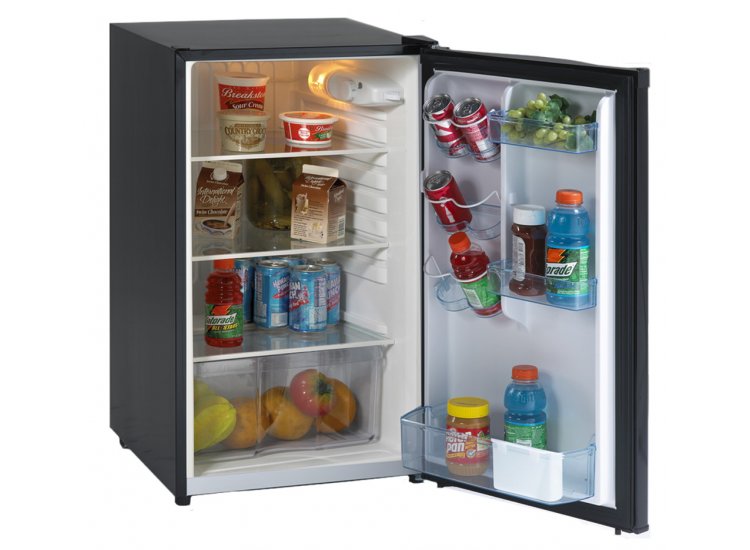 Avanti 4.4 Cu. Ft. Black Counterhigh Refrigerator