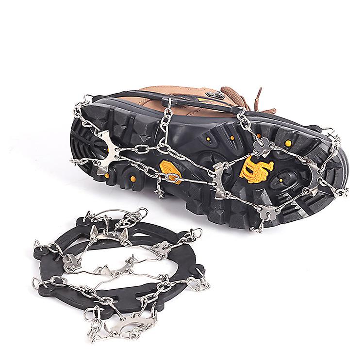Miman Outdoor Anti-skid Mountaineering Crampons ，19 Teeth Ice And Snow Stainless