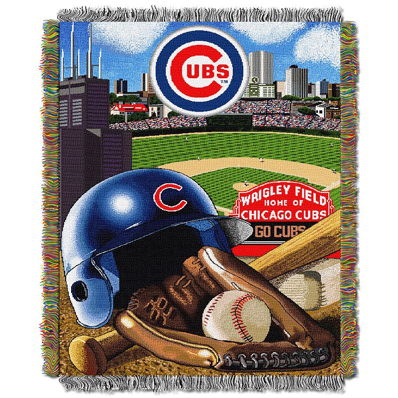 Chicago Cubs Tapestry Throw by Northwest