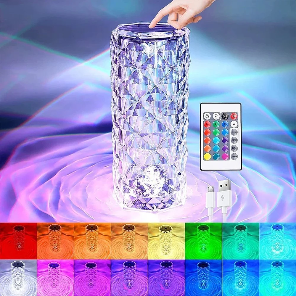 🔥BIG SALE - 48% OFF🔥🔥🌈 - Touching Control Rose Lamp✨