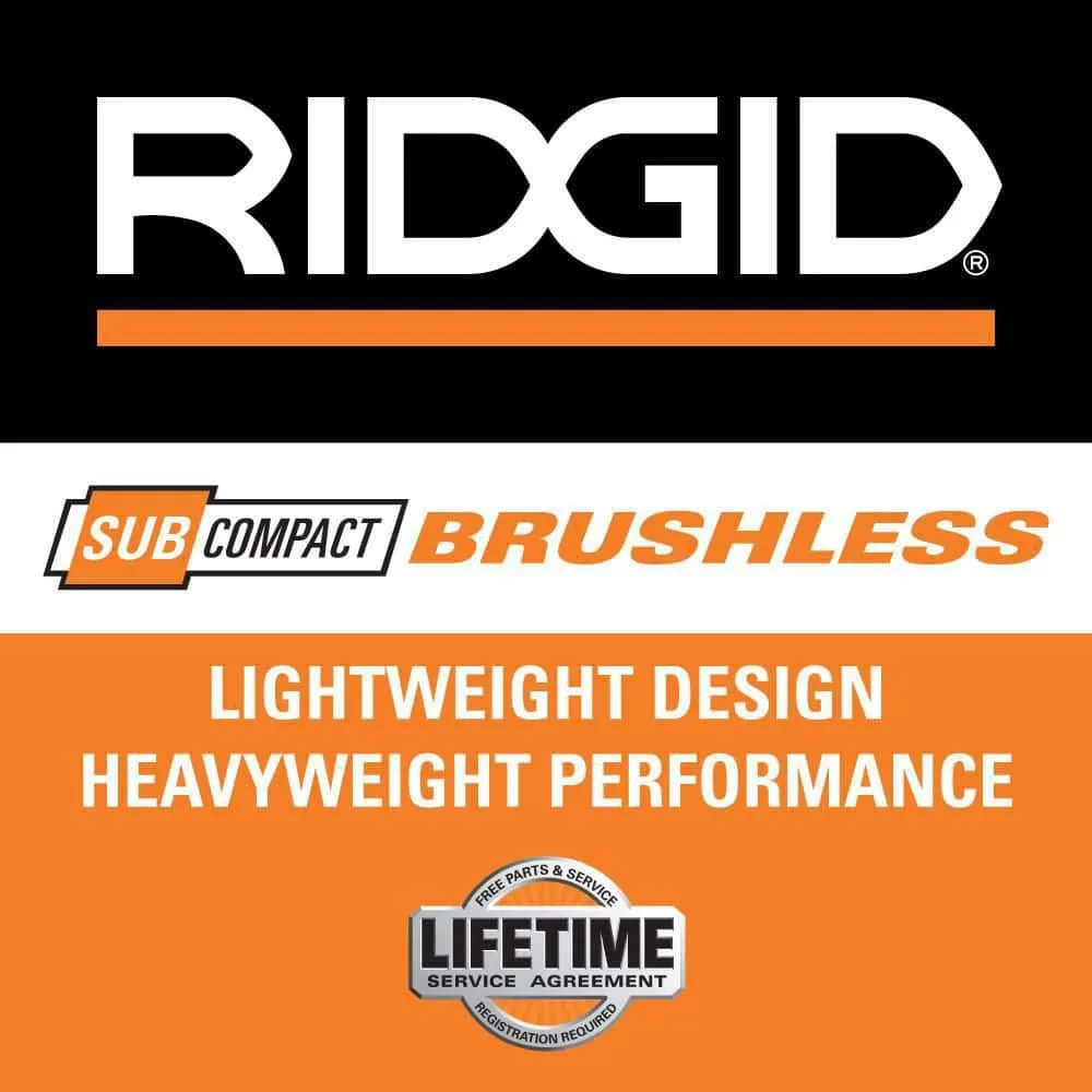 RIDGID 18V SubCompact Brushless Cordless 3/8 in. Right Angle Drill (Tool Only) R87701B