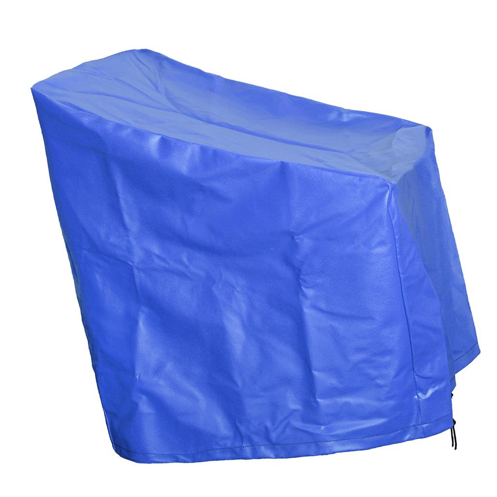 Waterproof Boat Seat Cover Fishing Covers for 22 inch 25 inch 18 inch Long Seats/s Blue