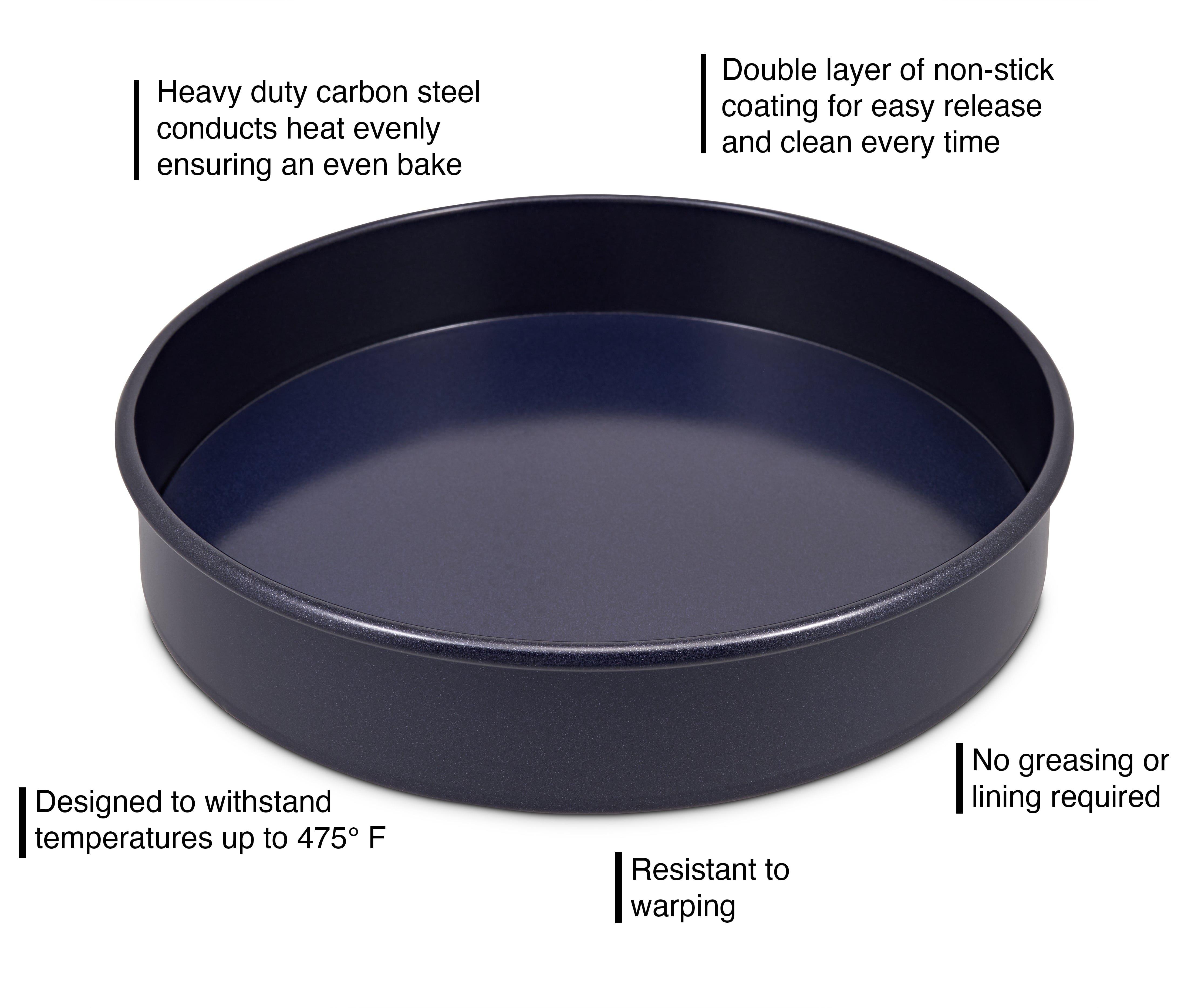Nonstick Round Cake Pan with Removable Base 9 inch