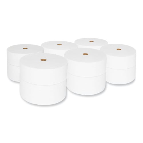 Morcon Paper Small Core Bath Tissue， Septic Safe， 2-Ply， White， 1，200 Sheets/Roll， 12 Rolls/Carton (VT1200)