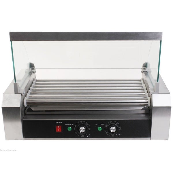 18 Hot Dog 7 Roller Grill Cooker Commercial Machine - 23