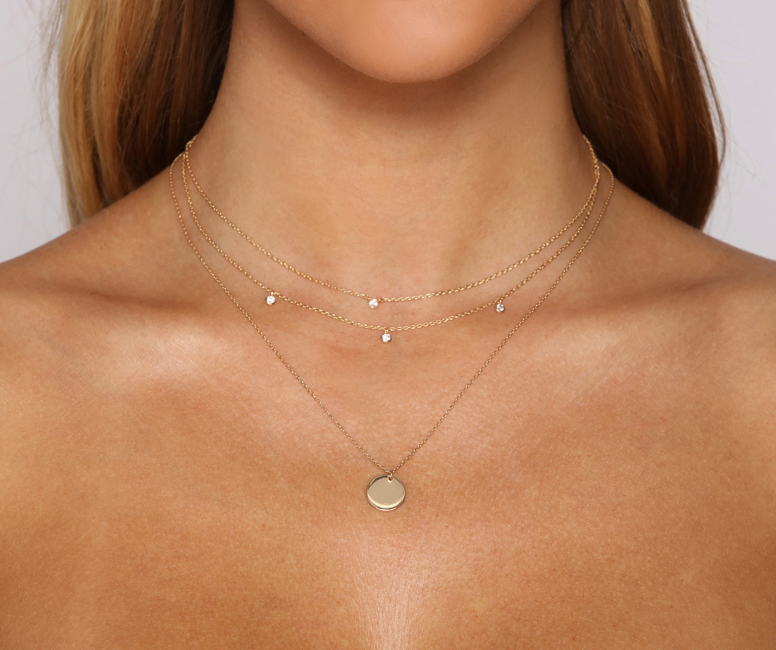 Dainty Details Layered Charm Necklaces