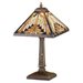 Meyda  66231 Stained Glass /  Accent Table Lamp From The Mission Collection