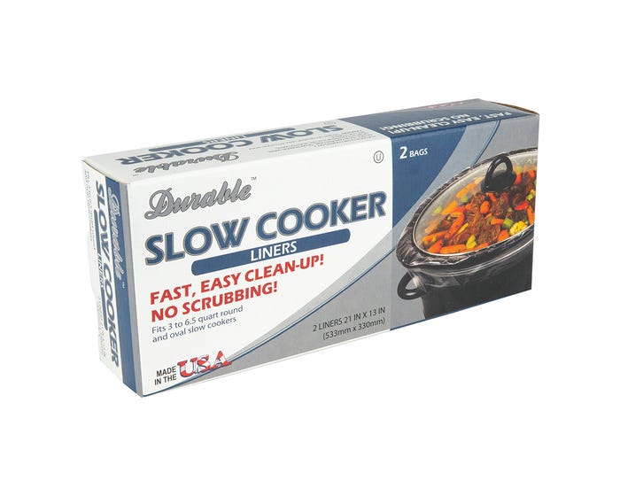 Durable Slow Cooker Liners - 2 Liners - 56430215