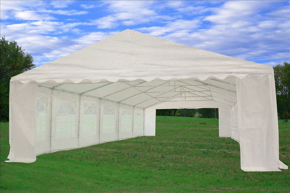 40'x20' PE Waterproof Party Tent Wedding Canopy Shelter - White - By DELTA Canopies