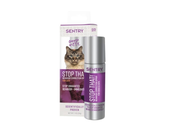 Sentry Cat Stop That Spray， 1 oz. Bottle - 05378