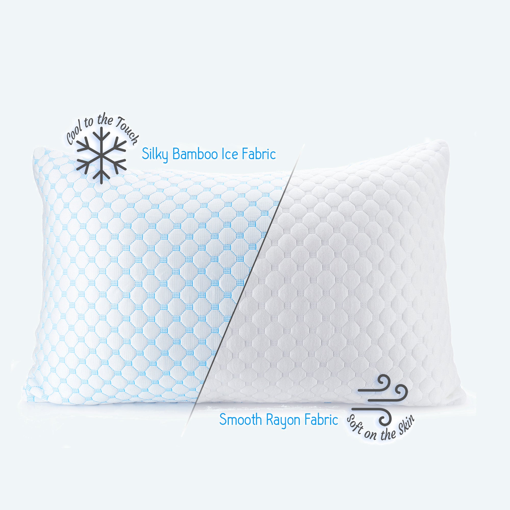 WAYTON, Memory Foam Neck Support Pillow For Sleeping