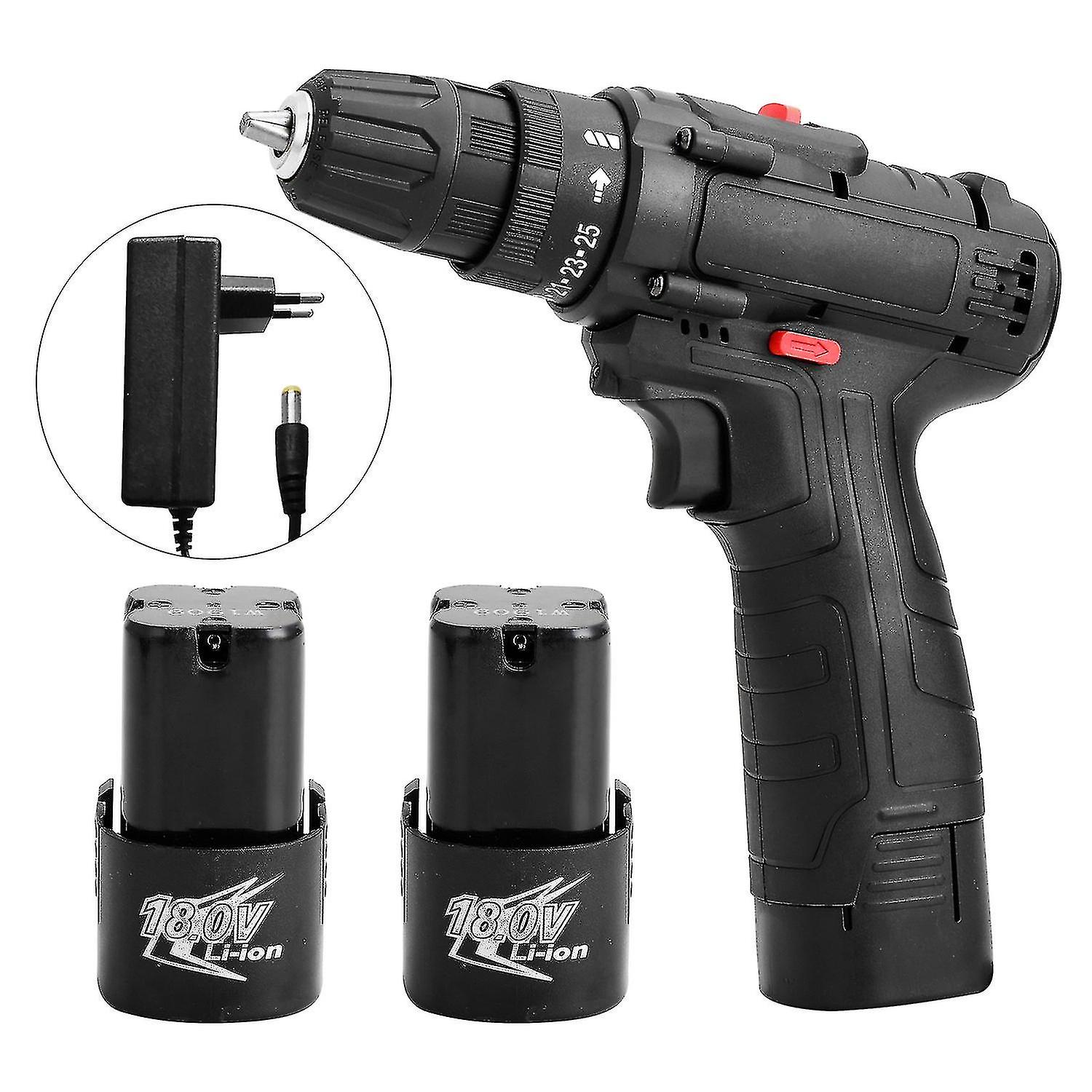Naiwang 18v Multifunctional Electric Impact Drill High-power Lithium Battery Wireless Rechargeable Hand Drills Home Electric Power Tools