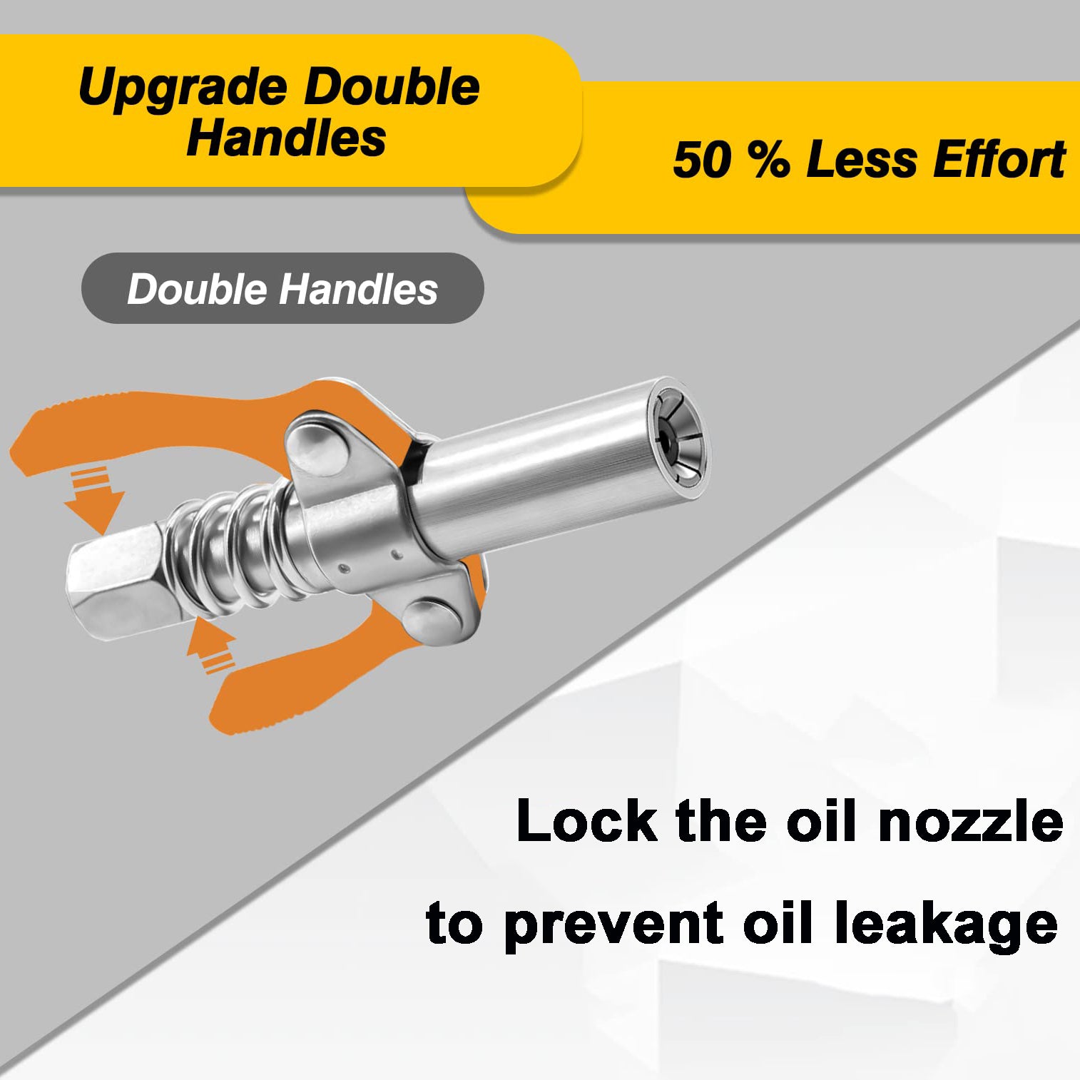 Double Handle Locking Pliers Type Oil Injection Nozzle Double Handle Gear High-Pressure Oil Injection Nozzle