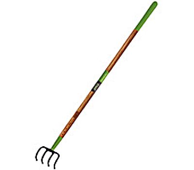 Ames 2853600 Cultivator Curved 4 Tine Ash Handle