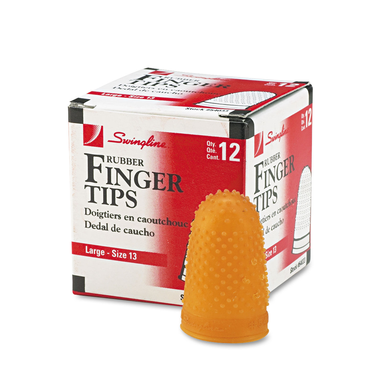 Rubber Finger Tips by Swinglineandreg; SWI54033